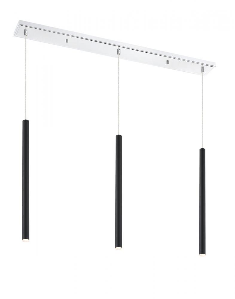 3 Light Linear Chandelier