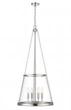 Z-Lite 341P18-PN - 4 Light Pendant