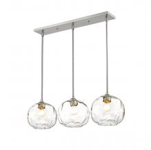 Z-Lite 490P10-3L-BN - 3 Light Linear Chandelier