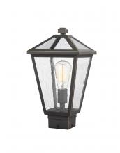 Z-Lite 579PHMS-ORB - 1 Light Outdoor Post Mount Fixture