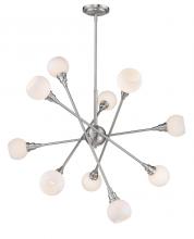 Z-Lite 616-10C-BN-LED - 10 Light Chandelier