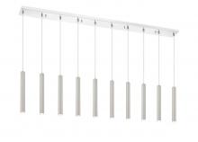 Z-Lite 917MP12-BN-LED-10LCH - 10 Light Linear Chandelier