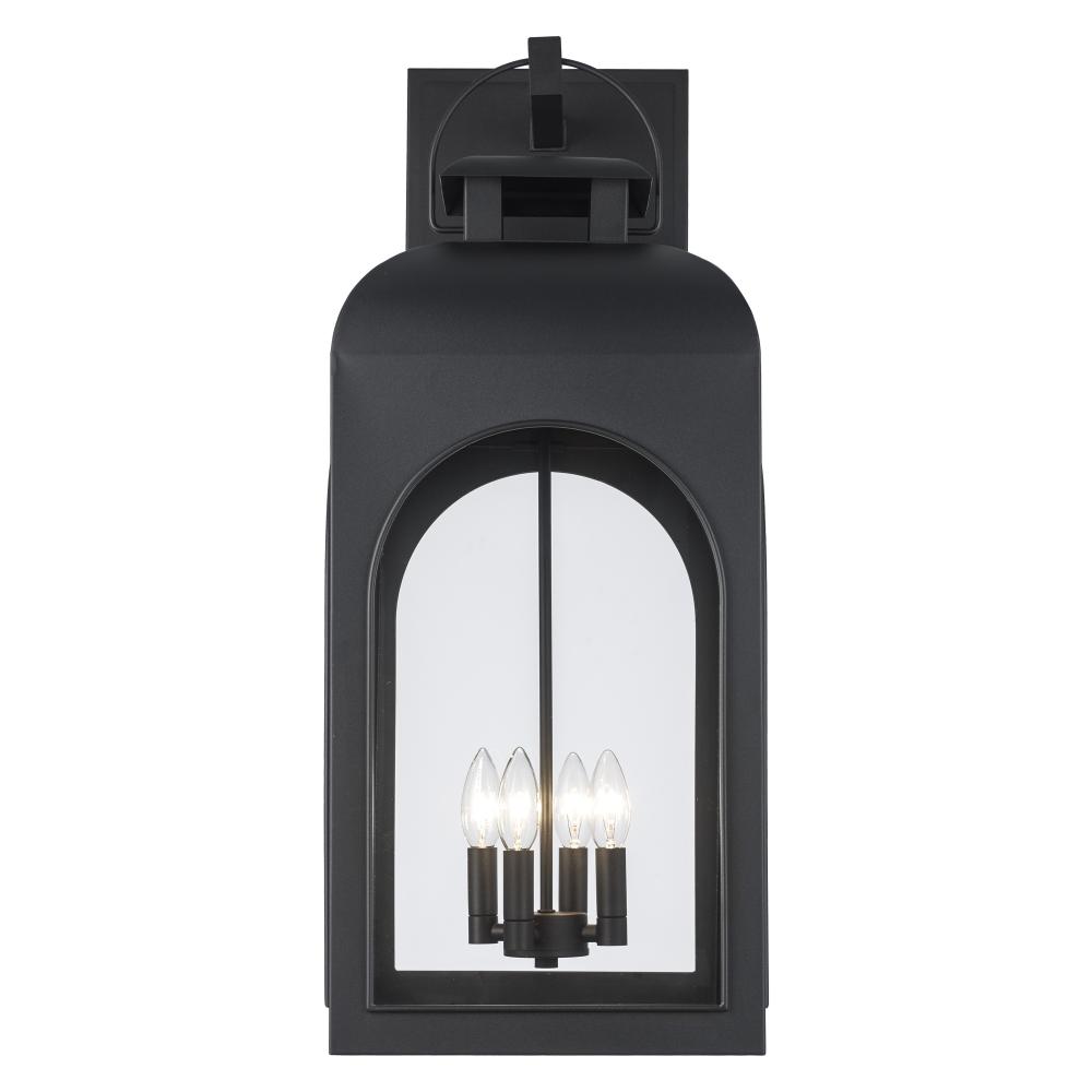 Wintergreen Outdoor Wall Lights Black