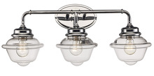 Trans Globe 21183 PC - 3LT-SCONCE CL MINI CUP-PC