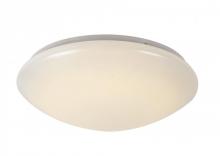 Trans Globe LED-10171 WH - 36LT FLUSH-LED-LG ROUND PLASTI