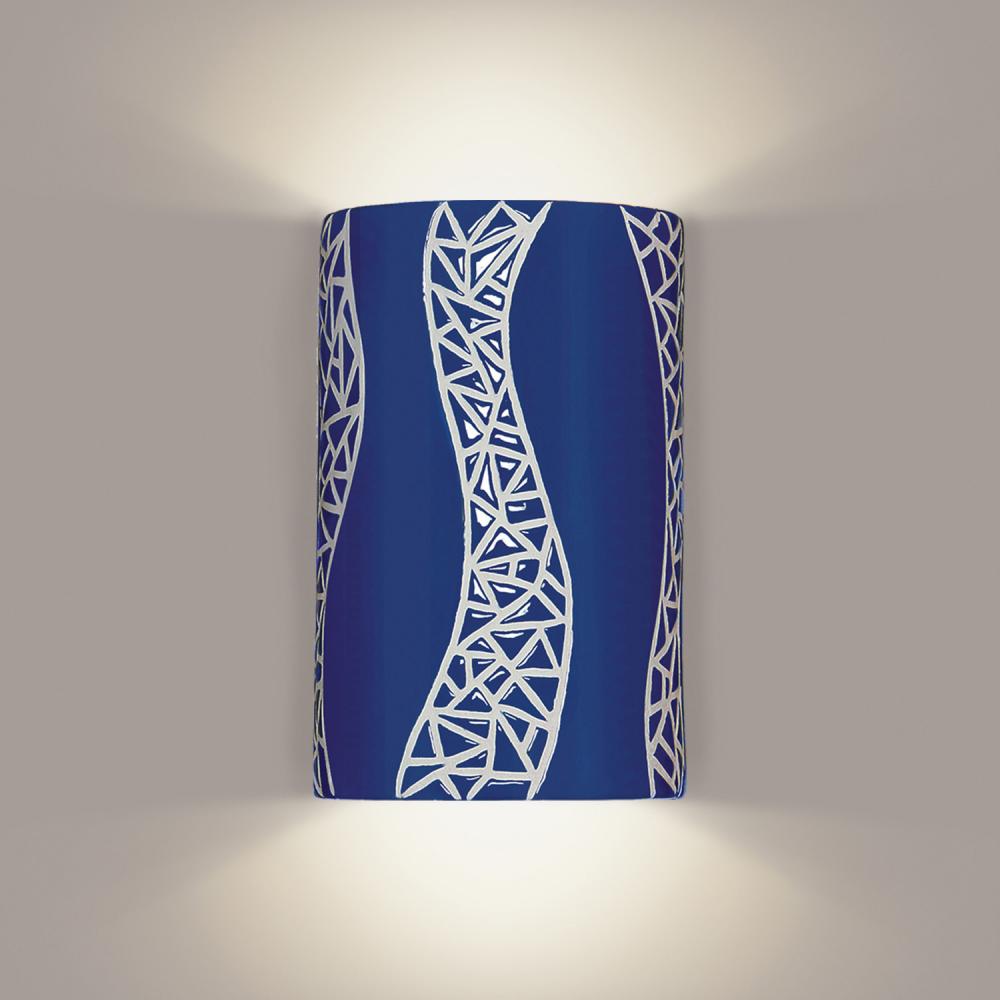 Passage Wall Sconce Cobalt Blue