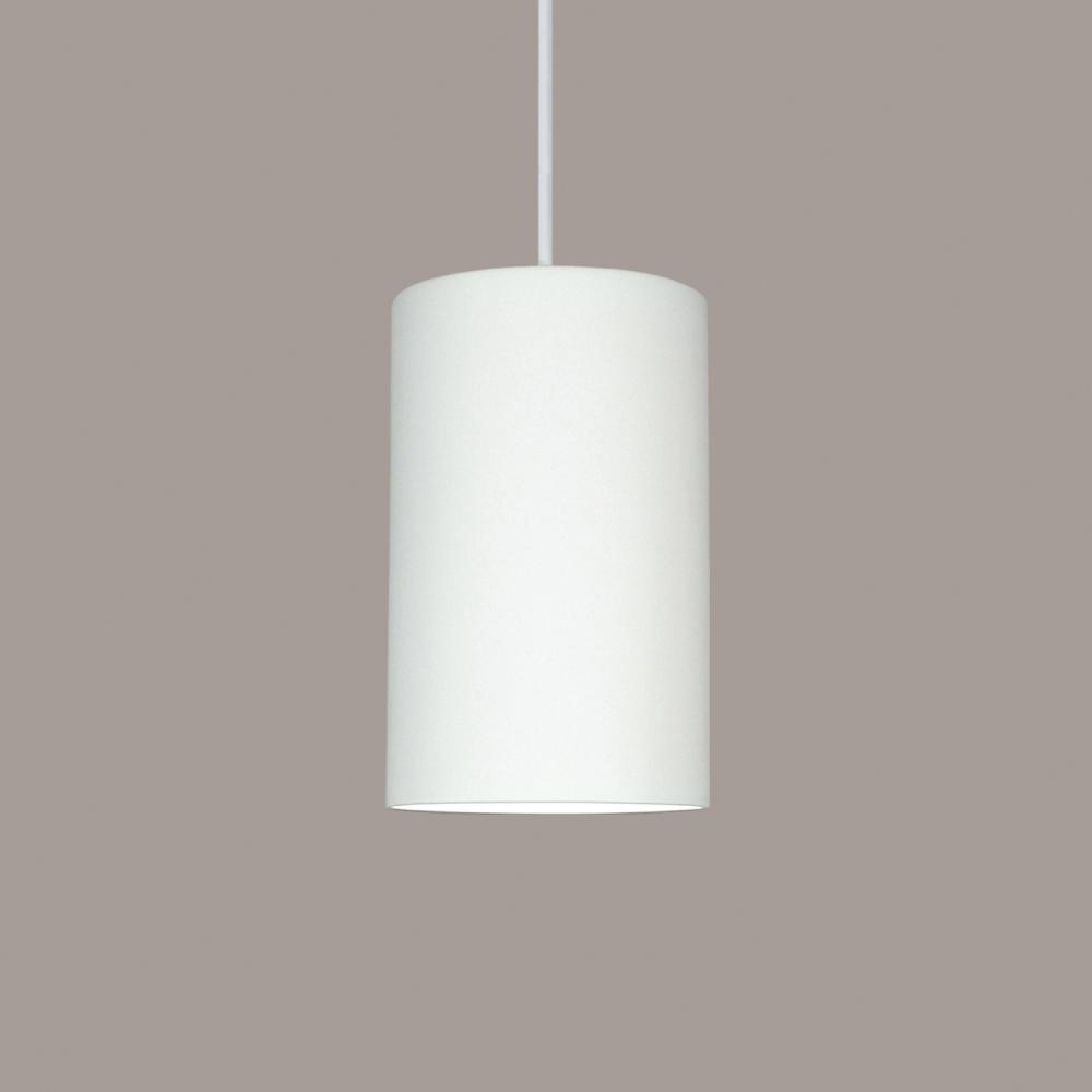 Andros Pendant: Jade (White Cord & Canopy)