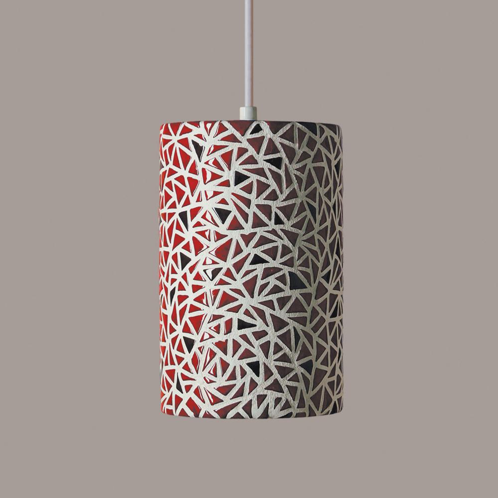 Impact Pendant Matador Red (Black Cord & Canopy)