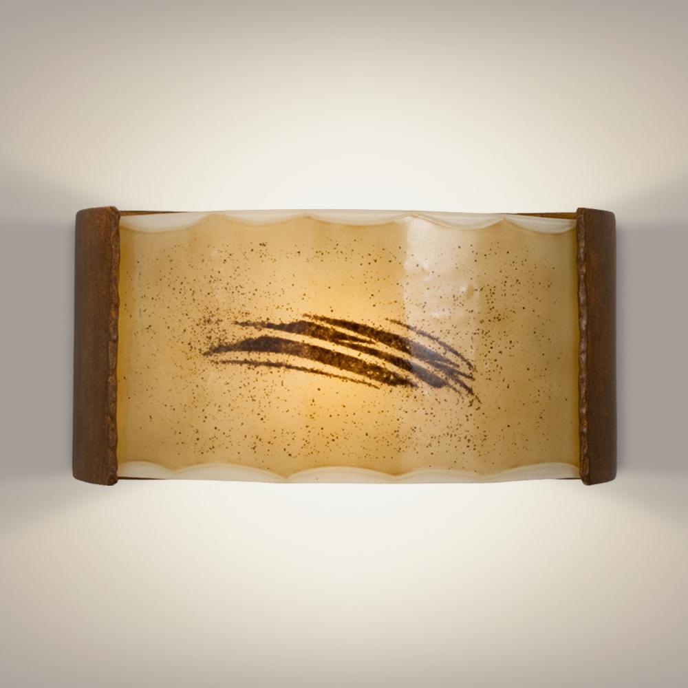 Storm Wall Sconce Butternut and Caramel