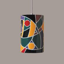 A-19 PM20303-MU-BCC - Picasso Pendant Multicolor (Black Cord & Canopy)