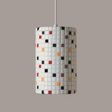 A-19 PM20308-MU-BCC - Confetti Pendant Multicolor (Black Cord & Canopy)