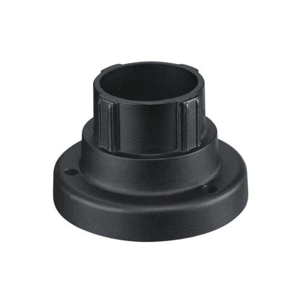 Pedestal Mount for Post-Top Fixture Textured Black Finish