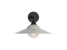 Golden 5096-OWL15 BLK-MGY-SB - Croma - 15" Wall Light- Outdoor