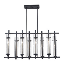 Generation Lighting F2630/8AF/BS - Linear Chandelier