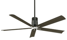 Minka-Aire F684L-MBK/BN - Clean - LED 60&#34; Ceiling Fan