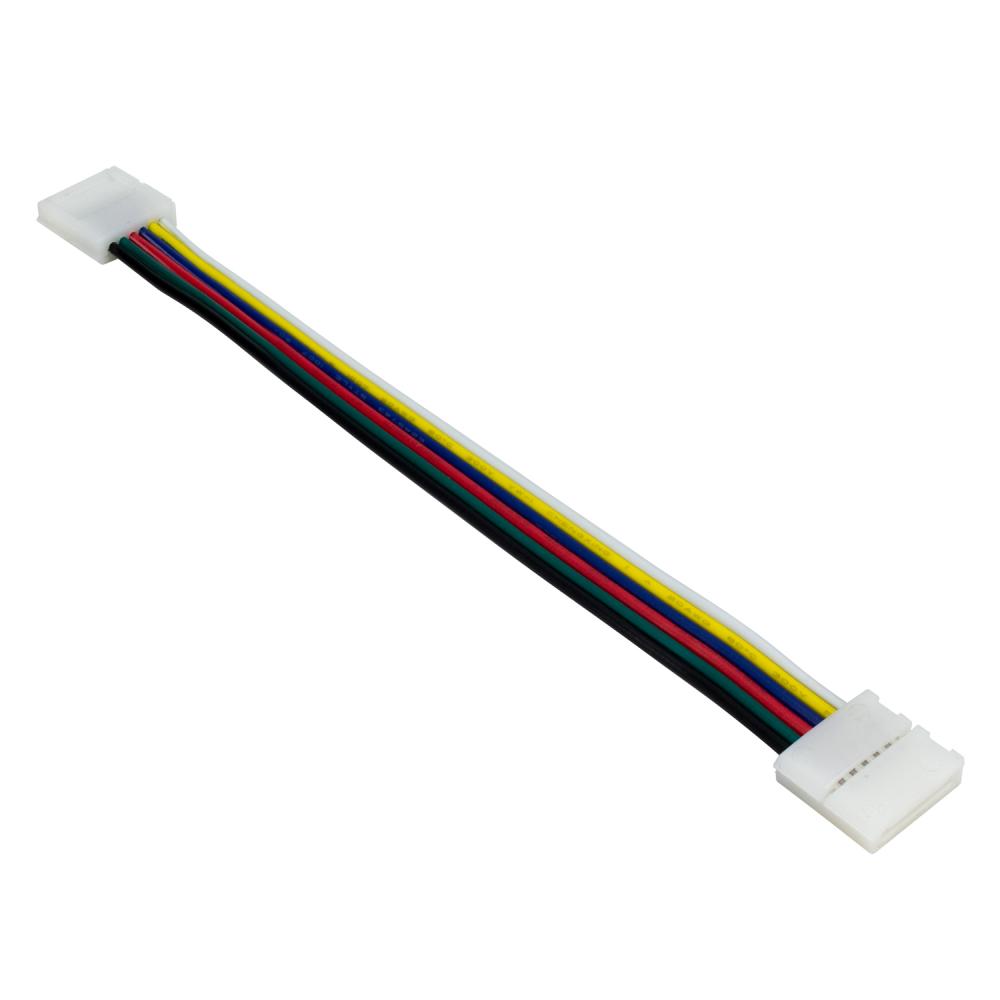 6-PIN JUMPER, 24" LENGTH W/ SNAP CONNECTORS