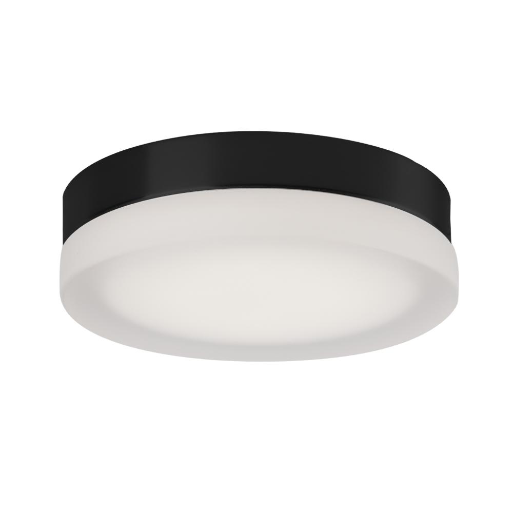 Bedford 11-in Black LED Flush Mount