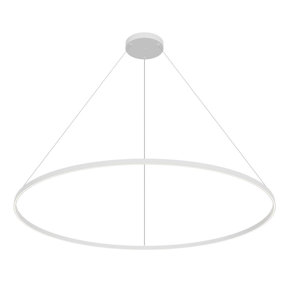 Cerchio 72-in White LED Pendant