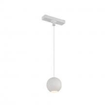 Kuzco Lighting Inc TRP26903-WH-4K - Faria 3-in White 4000K Trilo Track Pendant