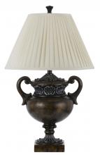 CAL Lighting BO-2224TB - 150W 3 way Laurel resin table lamp