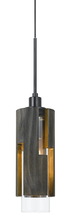 CAL Lighting FX-3641-1 - 60W Reggio Wood Pendant Glass Fixture (Edison Bulb Not Included)