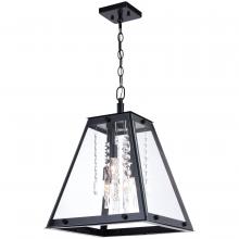 Vaxcel International P0323 - Tremont 15 in. W 4 Light Pendant Matte Black