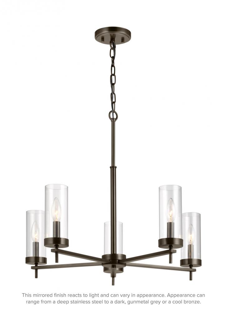 Zire Five Light Chandelier