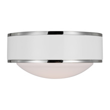 Visual Comfort & Co. Studio Collection KSF1061PNGW - Monroe LED Flush Mount