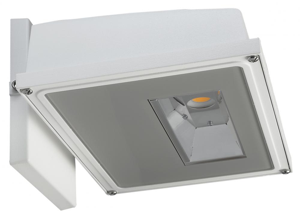 LED Wall Pack - 11W - White Finish 3000k - 120-277V