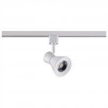 Nuvo TH642 - 12 Watt LED Cinch Track Head; 3000K; Matte White Finish