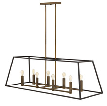 Hinkley 3338BZ - Hinkley Lighting Fulton Series 3338BZ Linear Pendant/Chandelier