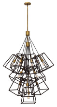 Hinkley 3358BZ - Hinkley Lighting Fulton Series 3358BZ Entry Chandelier