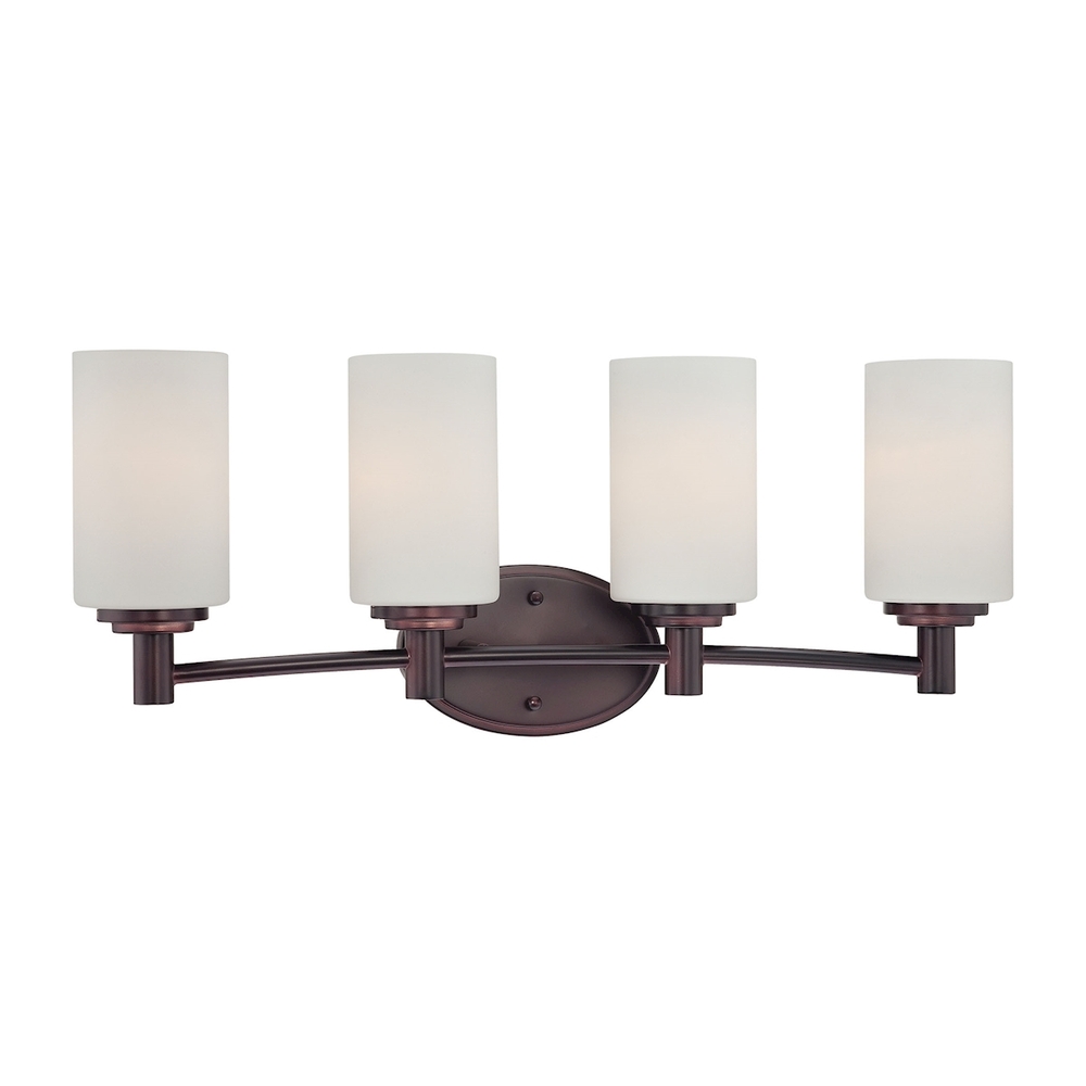 Thomas - Pittman 24'' Wide 4-Light Vanity Light - Sienna Bronze