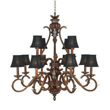 ELK Home 378-SS-SH12 - CHANDELIER